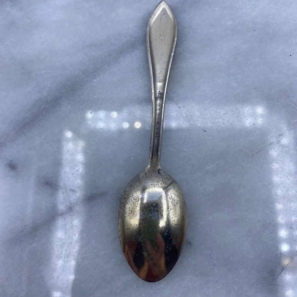 Sterling Silver Multnomah Falls Oregon Souvenir Spoon 4
